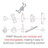 RAM Mounts X-Grip Large Phone Holder with Ball - B Size