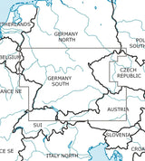 Rogers Data Germany South VFR ICAO Chart 2026
