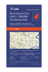 ICAO Kaart Nederland 1:500.000 Editie 2026
