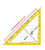 Rogers Data Protractor Triangle