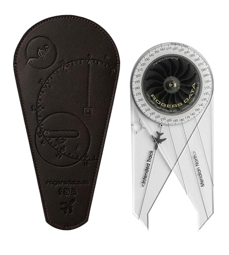 Rogers Data Navigation Compass Leather Cover