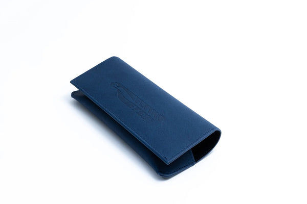 Flying Eyes Soft Sided Magnetic Clasp Case for Eyeglasses with Clip-On Pocket