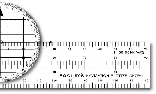 Pooleys ANZP-1 Plotter with Rotating Protractor