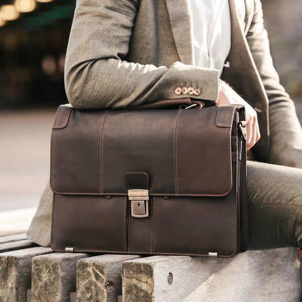 The Chesterfield Brand Leren Businesstas Stuttgart